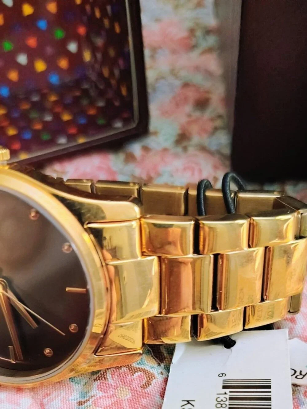 Hershey's Kisses Chocolate Gold Collectible Watch NWT NIB MSRP $100